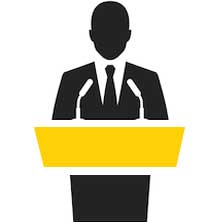 meeting speaker icon