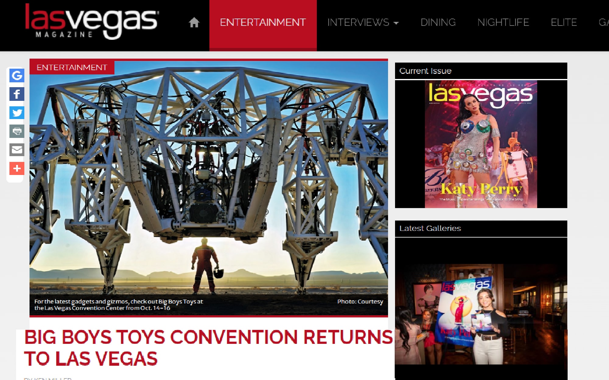 Big Boys Toys The Innovation and luxury lifestyle exhibition